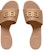 (W) Balenciaga Groupie 'Sandal Bulu Bebiri Beige' 737270WBCW12080