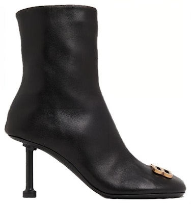 (Women) Balenciaga Groupie Bootie 'Black Leather Zip' 722311WBCW11080 Order (Women) Balenciaga Groupie Bootie 'Black Leather Zip' 722311WBCW11080