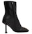 (W) Balenciaga Groupie Bootie 'Kulit Hitam Zip' 722311WBCW11080
