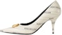 (Women) Balenciaga Gucci x The Hacker Project Knife 'White Fashion High Heels' 680760-ULR00-9061