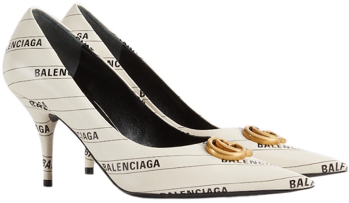 (Women) Balenciaga Gucci x The Hacker Project Knife 'White Fashion High Heels' 680760-ULR00-9061 Lookbook (Women) Balenciaga Gucci x The Hacker Project Knife 'White Fashion High Heels' 680760-ULR00-9061