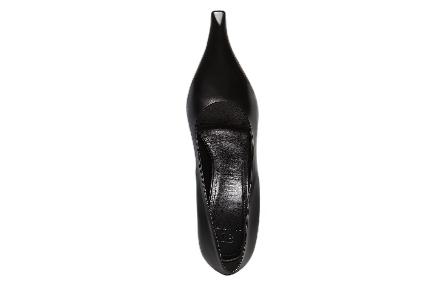 Purchase (W) Bottes à talon Balenciaga ''Veau noir'' 694840WBC911081