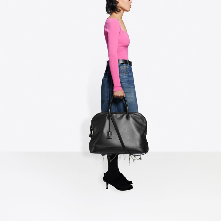 (Women) Balenciaga High-Performance Knit Tee SS21 Pink 657548T51595630 圖 6