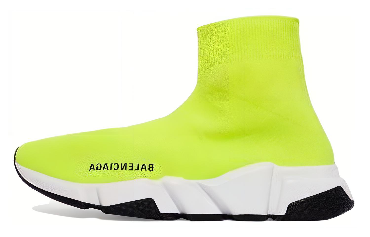 (Women) Balenciaga High-Top 'Fluorescent Yellow' 525712W05G07320