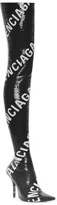 (W) Botas Altas Balenciaga 'Negro y Blanco Confort' 705473W2D311090 Order (W) Botas Altas Balenciaga 'Negro y Blanco Confort' 705473W2D311090
