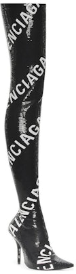(Women) Balenciaga High-Top Boots 'Black and White Comfort' 705473W2D311090 Order (Women) Balenciaga High-Top Boots 'Black and White Comfort' 705473W2D311090