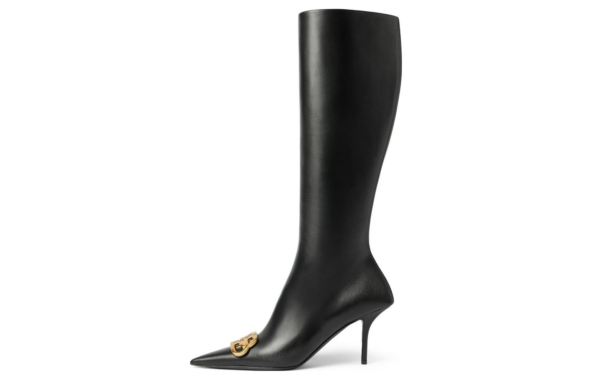 (Women) Balenciaga High-Top Boots 'Comfort Elegance Black' 739046WAWNC
