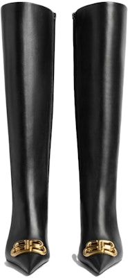 (Women) Balenciaga High-Top Boots 'Comfort Elegance Black' 739046WAWNC Lookbook (Women) Balenciaga High-Top Boots 'Comfort Elegance Black' 739046WAWNC