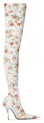 (W) Balenciaga But Tinggi 'Floral Putih' 718647W2LX09783 Order (W) Balenciaga But Tinggi 'Floral Putih' 718647W2LX09783