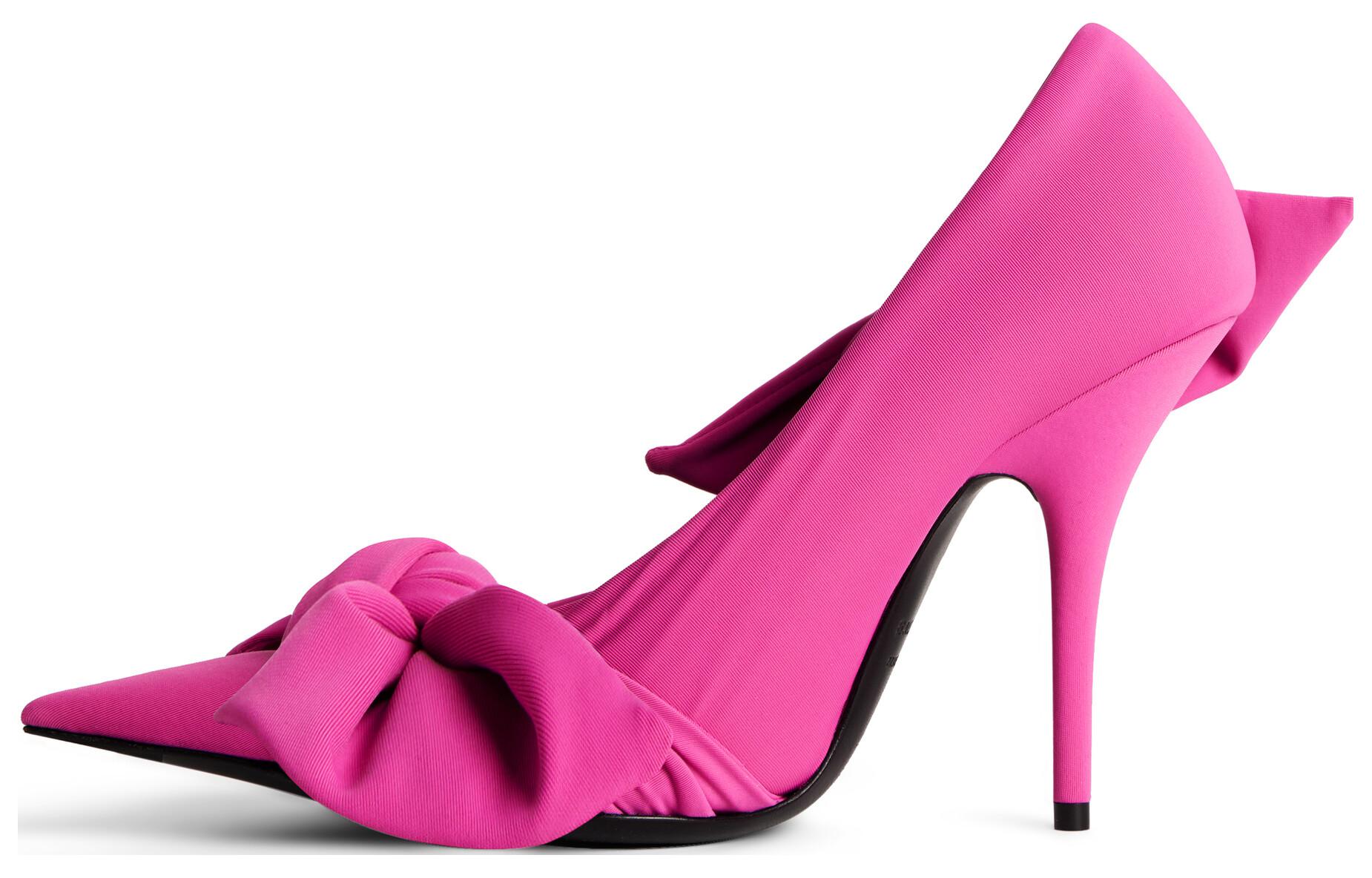 (Women) Balenciaga High Heel 11cm 'Fashionable Shiny Pink' 761297W14A15001