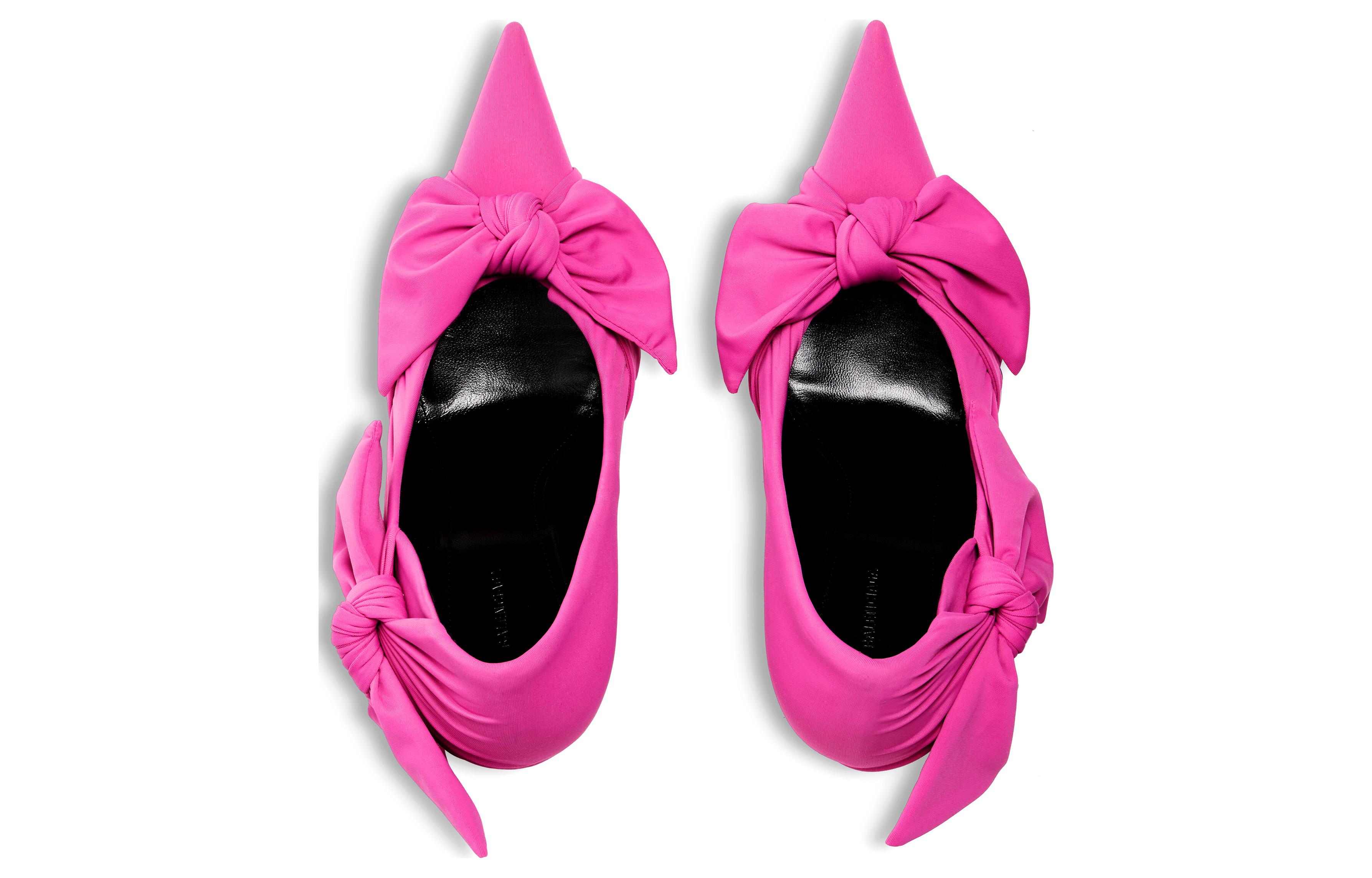 Lookbook (W) Balenciaga Hoge Hak 11cm ''Fashionable Shiny Pink'' 761297W14A15001