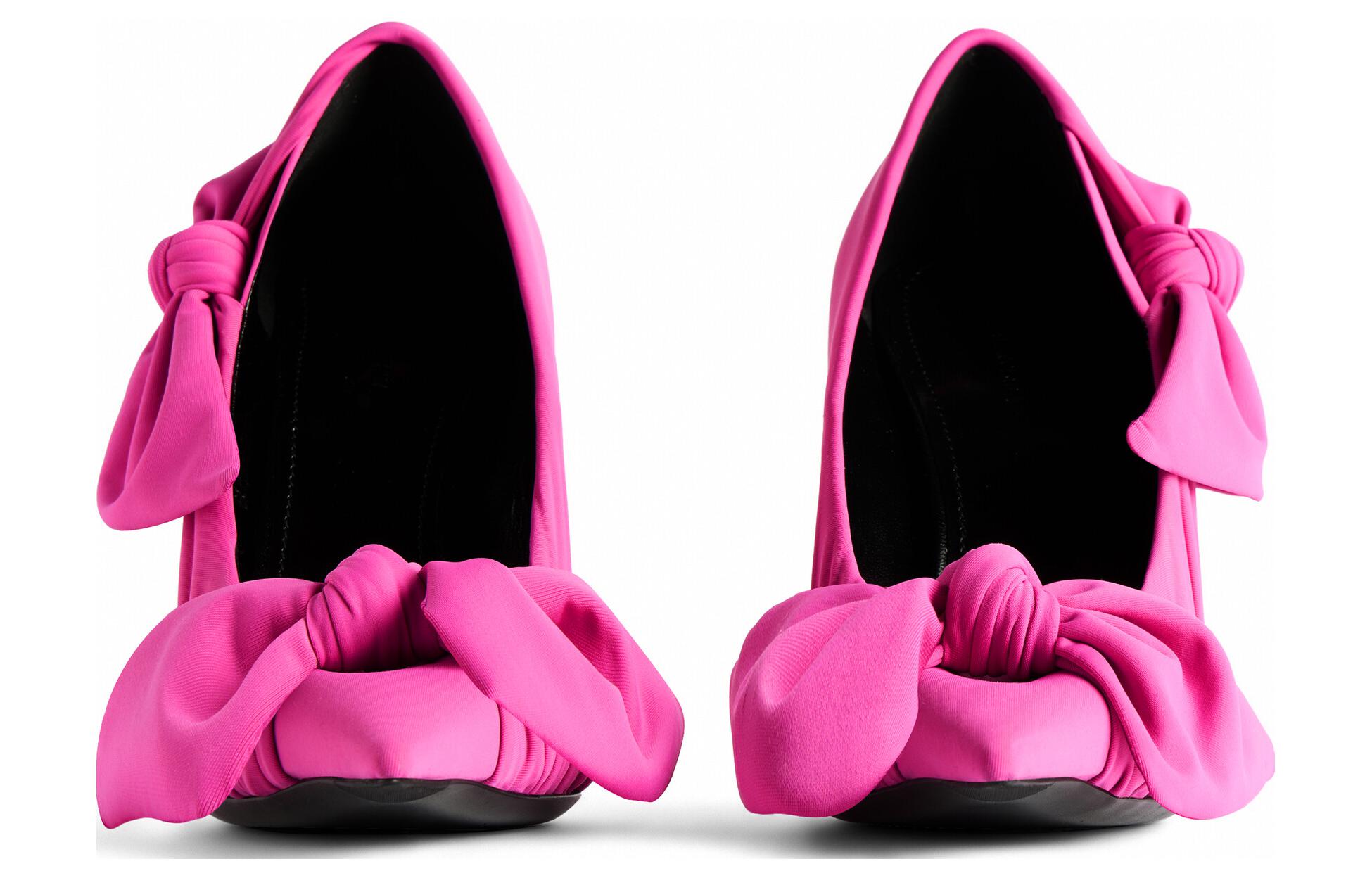 Shop (W) Balenciaga Hoge Hak 11cm ''Fashionable Shiny Pink'' 761297W14A15001