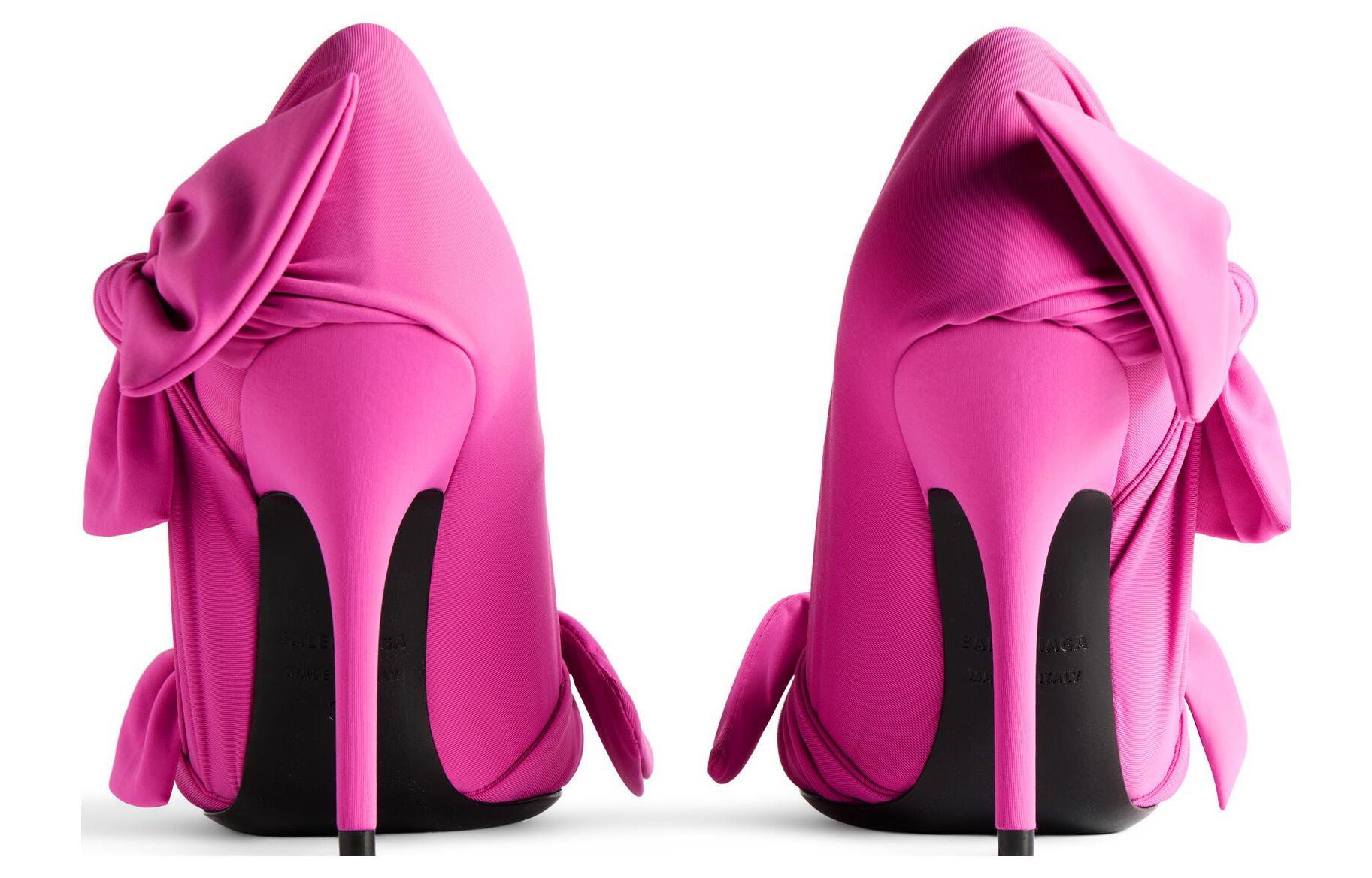 (W) Balenciaga High Heel 11cm 'Fashionable Shiny Pink' 圖 5