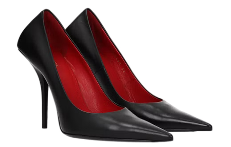 Order (W) Balenciaga Tacón Alto 'Cuero Negro de Moda' 565490WAZN01000
