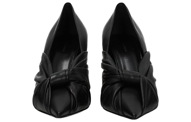 Shop (W) Balenciaga Talons Hauts ''Cuir Noir Mode'' 617578WA2M01000