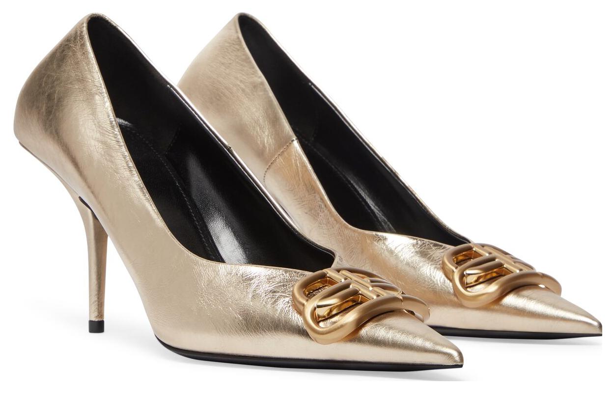 Lookbook (W) Balenciaga Tacchi Alti ''Comfort Gold'' 636635WBBI18088