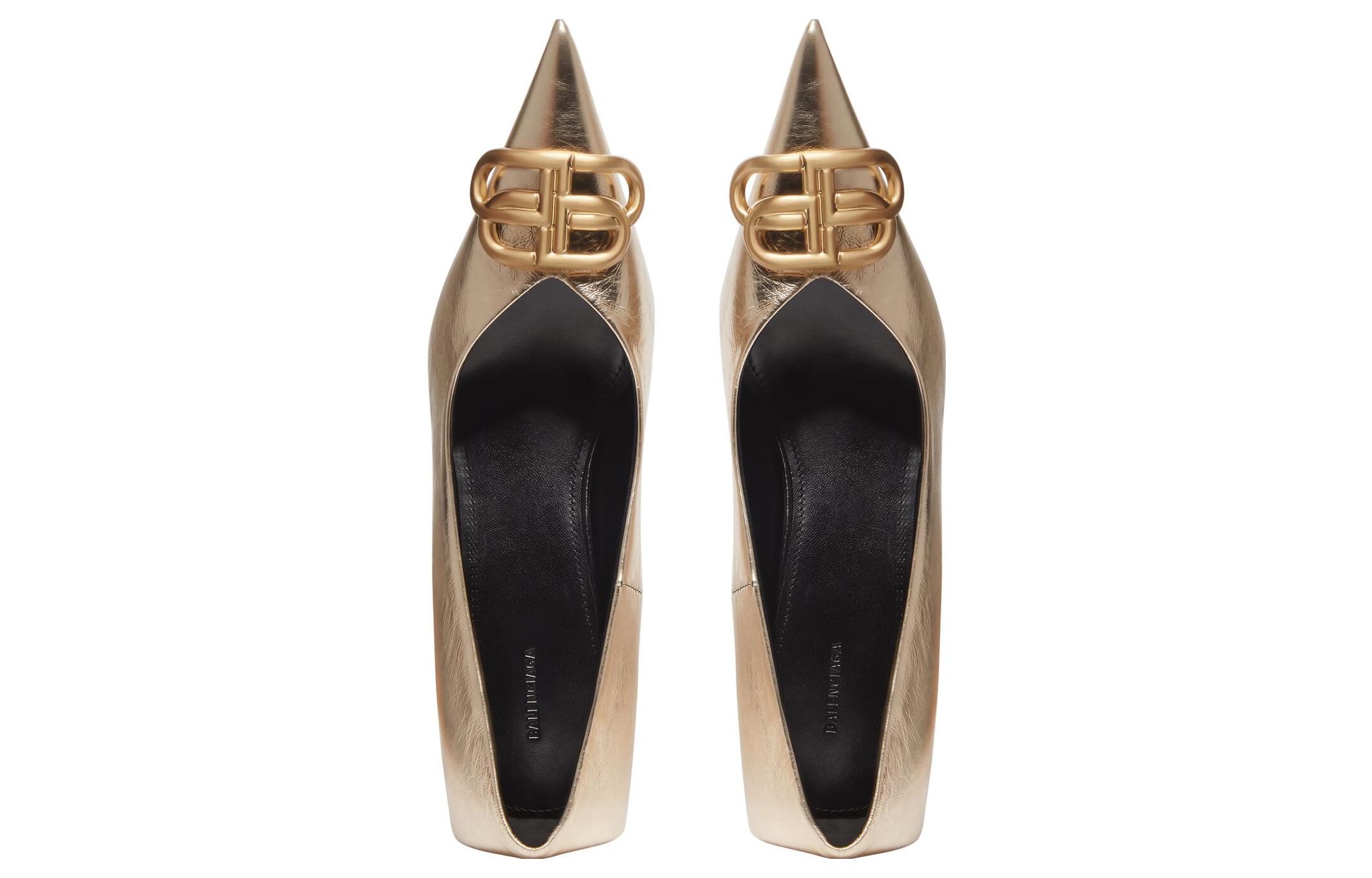 Shop (W) Balenciaga Tacchi Alti ''Comfort Gold'' 636635WBBI18088