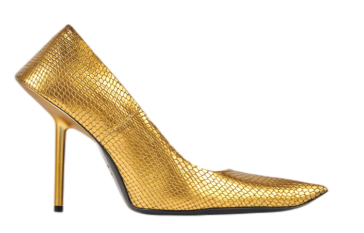 Order (W) Balenciaga Hoge Hak ''Gouden Python'' 671494WBCN08000