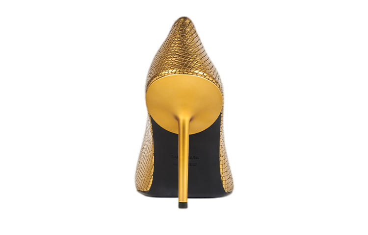 Shop (W) Balenciaga Hoge Hak ''Gouden Python'' 671494WBCN08000