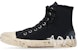 (W) Balenciaga High Top 'Graffiti Distressed Hitam' 688756W3RR41099