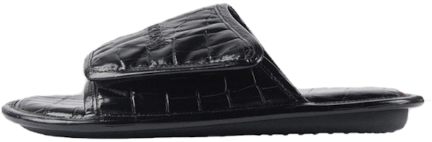 (Women) Balenciaga Home Mules Black 616716WA9D71000 (Women) Balenciaga Home Mules Black 616716WA9D71000
