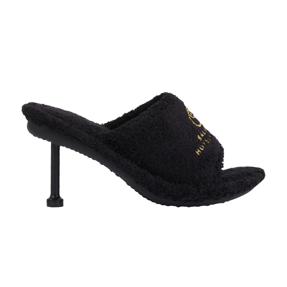 Buy (W) 발렌시아가 홈 샌들 M80 블랙 656637-W2EC1-1010