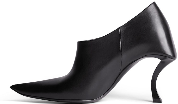 Balenciaga巴黎世家 沙漏形 小牛皮 皆宜舒適 異形跟 高筒鞋 10cm 女款 黑色 Buy Balenciaga巴黎世家 沙漏形 小牛皮 皆宜舒適 異形跟 高筒鞋 10cm 女款 黑色