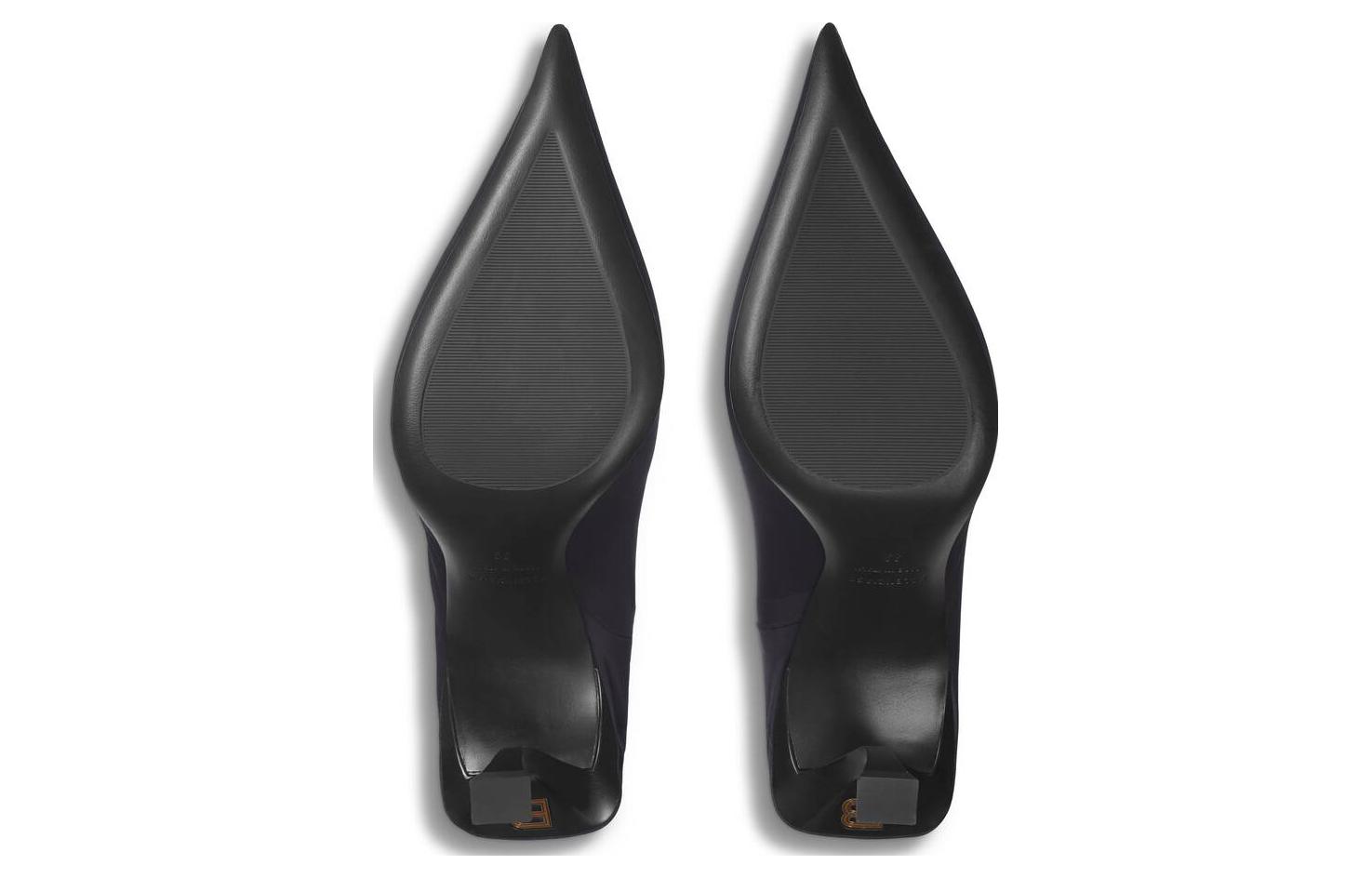 (W) Balenciaga Hourglass Over-The-Knee Boots 'Black' 圖 5