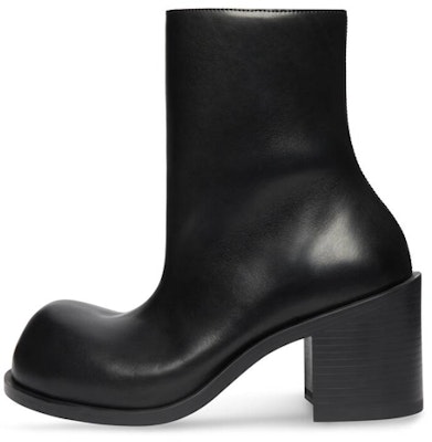 (Women) Balenciaga Hummer 90mm Booties 'Black Leather' 712843WBDO01000 Buy (Women) Balenciaga Hummer 90mm Booties 'Black Leather' 712843WBDO01000
