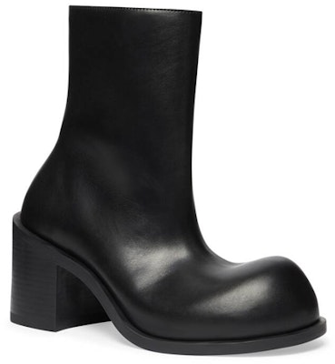 (Women) Balenciaga Hummer 90mm Booties 'Black Leather' 712843WBDO01000 Lookbook (Women) Balenciaga Hummer 90mm Booties 'Black Leather' 712843WBDO01000