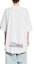 Details for (Women) Balenciaga Inverted Logo Print Tee FW22 White Oversized Fit 698811TMVC90900