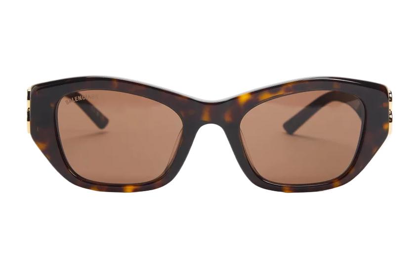 (Women) Balenciaga Irregular Tortoiseshell Acetate Sunglasses for Women. BB0311SK002 圖 2