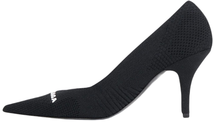 women-balenciaga-knife-black-fabric-pointed-pumps-671123-w2-cw-11090