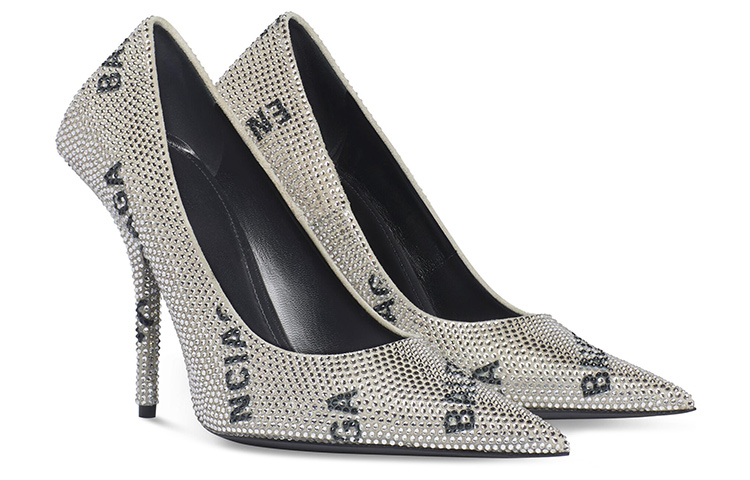 Lookbook (W) Balenciaga Knife ''Logo Intégral Talon Cristal'' 719769WBC528310