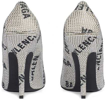 (W) Balenciaga Knife ''Logo Intégral Talon Cristal'' 719769WBC528310 Details for (W) Balenciaga Knife ''Logo Intégral Talon Cristal'' 719769WBC528310