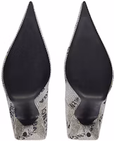 Sizing (Women) Balenciaga Knife 'All Over Logo Crystal Heel' 719769WBC528310