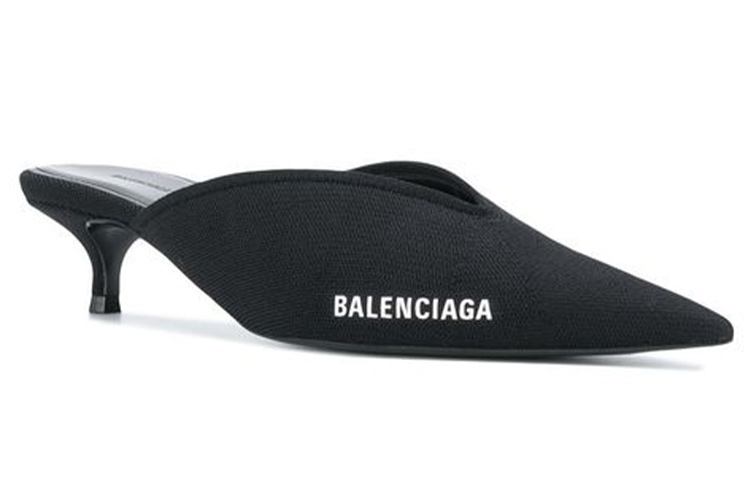 Order (W) Balenciaga Knife ''Zwarte Fashion Mules'' 628605W2AF11090
