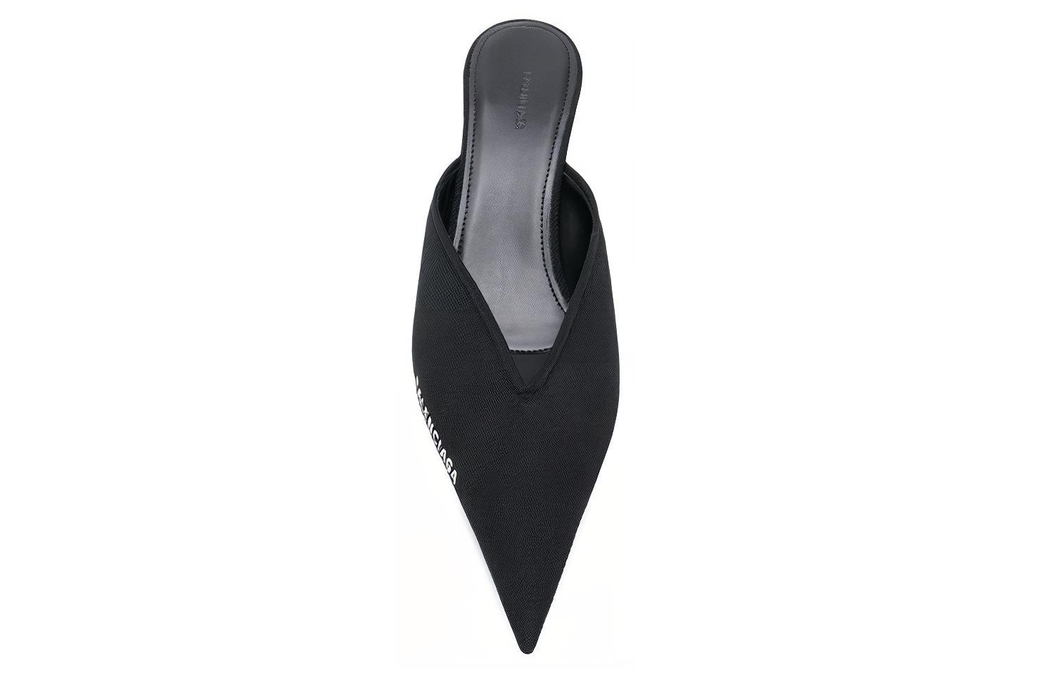 Lookbook (W) Balenciaga Knife ''Zwarte Fashion Mules'' 628605W2AF11090