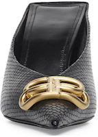 Lookbook (Women) Balenciaga Knife 'Black Python' 659994WBCX11089