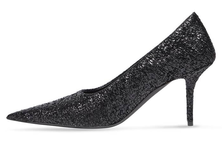 Buy (W) Balenciaga Knife 'Stiletto Hitam' 719831W2LB01000