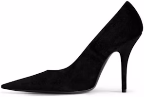 (Women) Balenciaga Knife 'Black Velvet' 719907W1PA01000 (Women) Balenciaga Knife 'Black Velvet' 719907W1PA01000