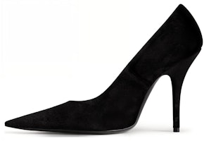 (Women) Balenciaga Knife 'Black Velvet' 719907W1PA01000 (Women) Balenciaga Knife 'Black Velvet' 719907W1PA01000