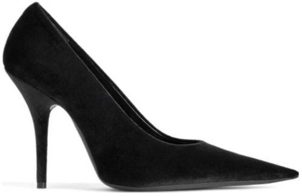 (W) 발렌시아가 나이프 벨벳 블랙 (Balenciaga Knife Velvet Black) 719907W1PA01000 Order (W) 발렌시아가 나이프 벨벳 블랙 (Balenciaga Knife Velvet Black) 719907W1PA01000