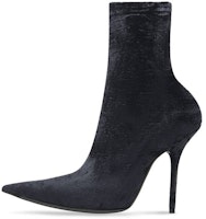 (Women) Balenciaga Knife 'Black Velvet' 734201W2I801000 (Women) Balenciaga Knife 'Black Velvet' 734201W2I801000