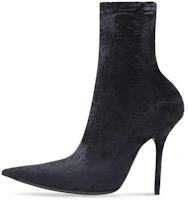 (Women) Balenciaga Knife 'Black Velvet' 734201W2I801000 (Women) Balenciaga Knife 'Black Velvet' 734201W2I801000