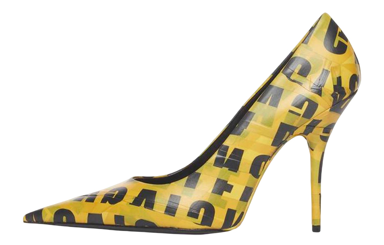 (Women) Balenciaga Knife 'Fashion Stiletto Yellow' 735401W2OA17010