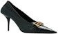(Women) Balenciaga Knife 'Green Leather Mules' 734238WBE713030