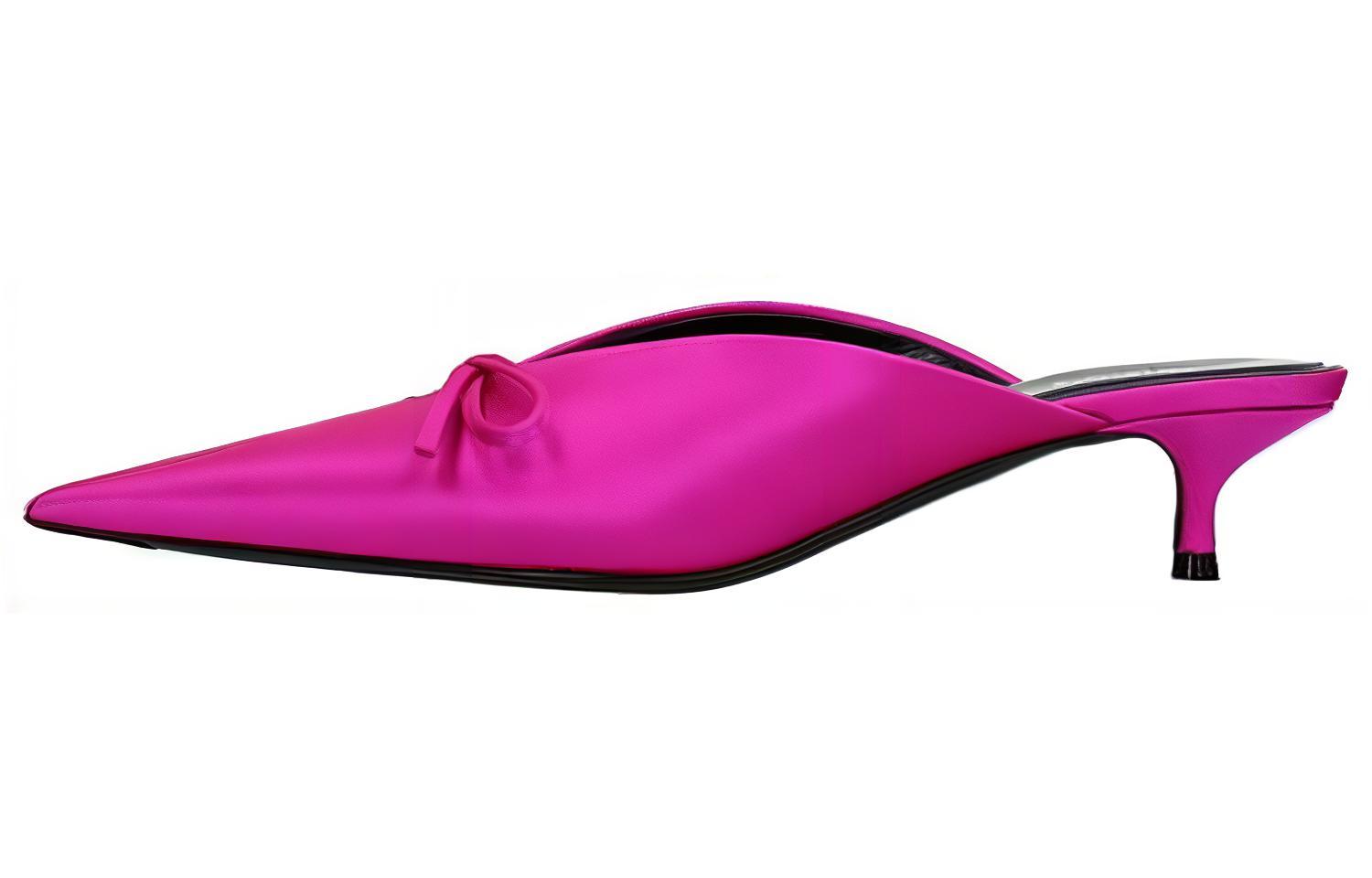 (Women) Balenciaga Knife 'Satin Fashion Sandal Purple' 524714W0WM05620