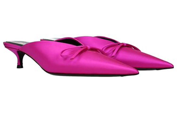 Order (W) Balenciaga Knife Sandal Fashion Satin Ungu 524714W0WM05620