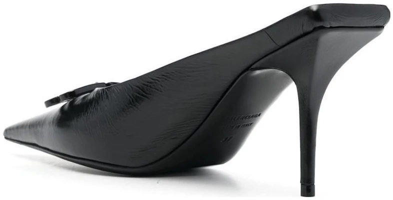 (W) Balenciaga Knife BB Mules de Cuero 'Negro' 694722WBBI21000 Lookbook (W) Balenciaga Knife BB Mules de Cuero 'Negro' 694722WBBI21000